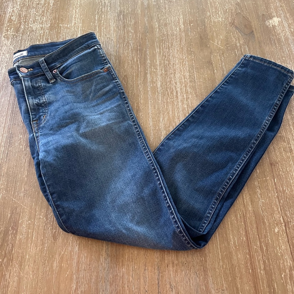 Madewell 9" High-Rise Skinny Jeans Women's 29 Blue Medium Wash